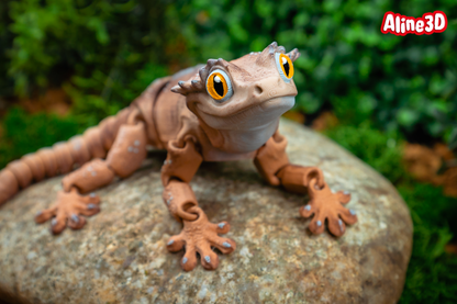 Crested Eyelash Gecko Fidget Animal