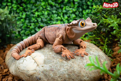 Crested Eyelash Gecko Fidget Animal